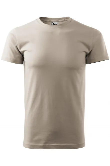 T-shirt semplice da uomo - grigio ghiaccio, XS