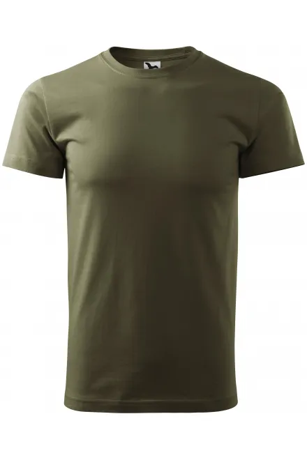 T-shirt semplice da uomo - military, XS