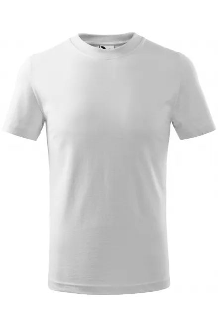 T-shirt semplice per bambini - bianco, 128 cm / 12 anni