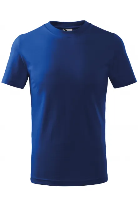 T-shirt semplice per bambini - blu reale, 128 cm / 12 anni