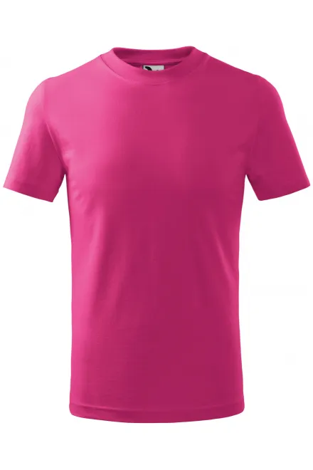 T-shirt semplice per bambini - lampone, 128 cm / 12 anni