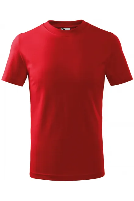 T-shirt semplice per bambini - rosso, 128 cm / 12 anni