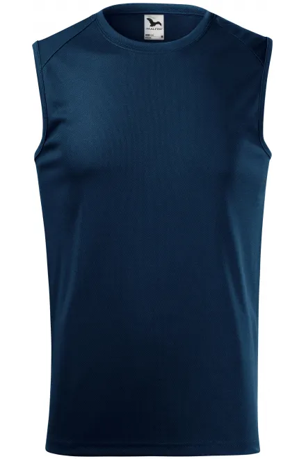 Top da uomo - blu scuro, XL