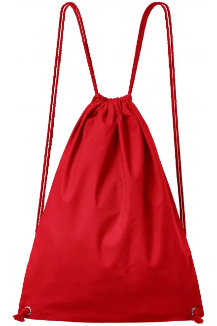 Zaino in cotone leggero - rosso, uni